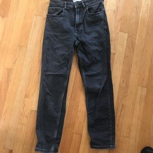 Everlane Curvy Cheeky, 28, Washed Black